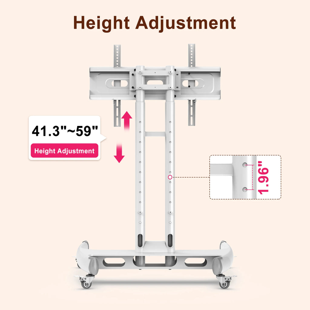 Bonlier Iron Red Light Panel Stand for 1500W 2160W 2400W Red Therapy Light Device Stand