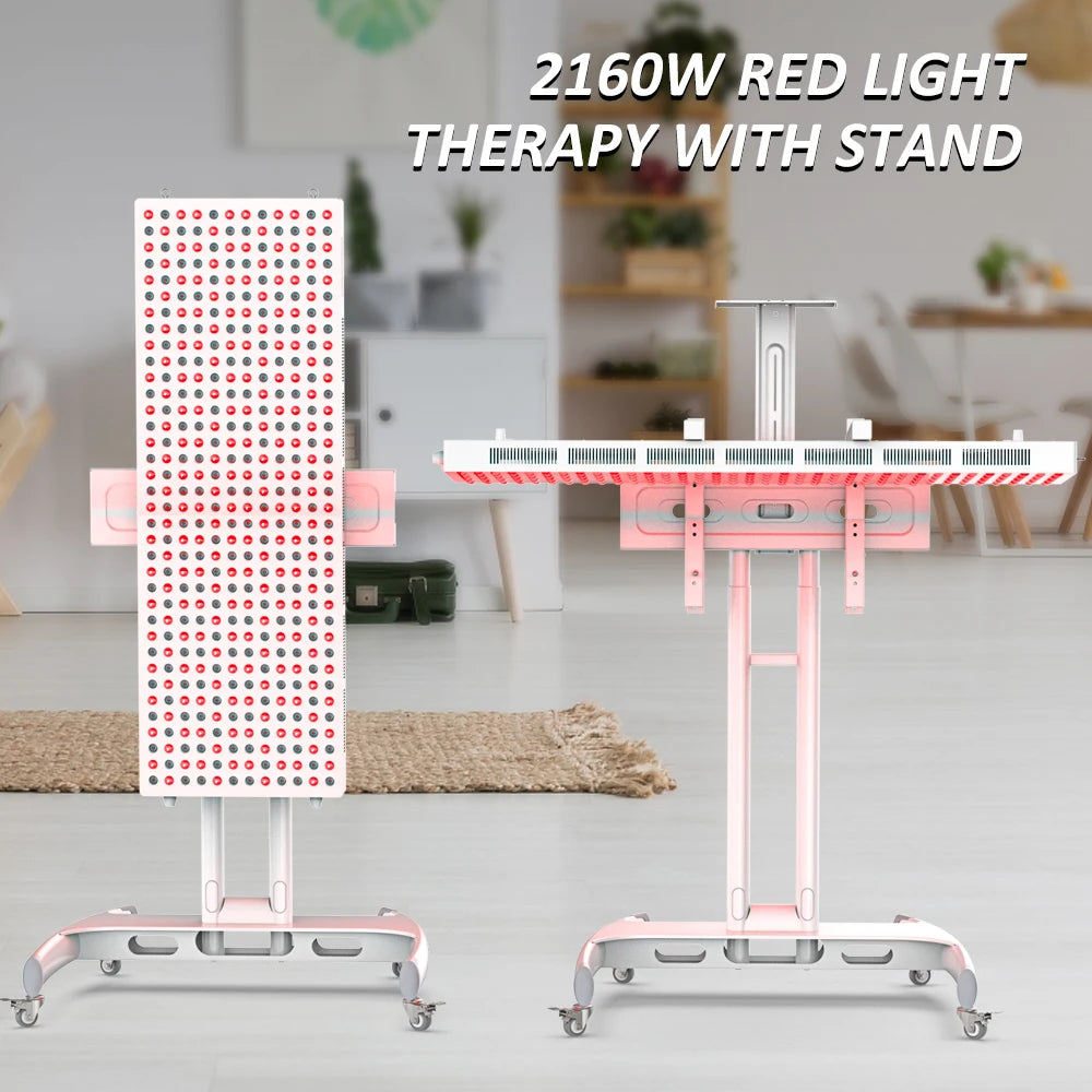 Bonlier Iron Red Light Panel Stand for 1500W 2160W 2400W Red Therapy Light Device Stand