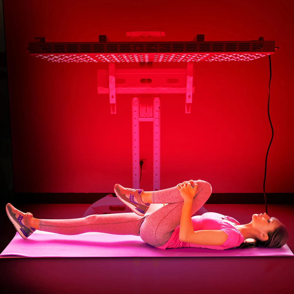 Bonlier Iron Red Light Panel Stand for 1500W 2160W 2400W Red Therapy Light Device Stand