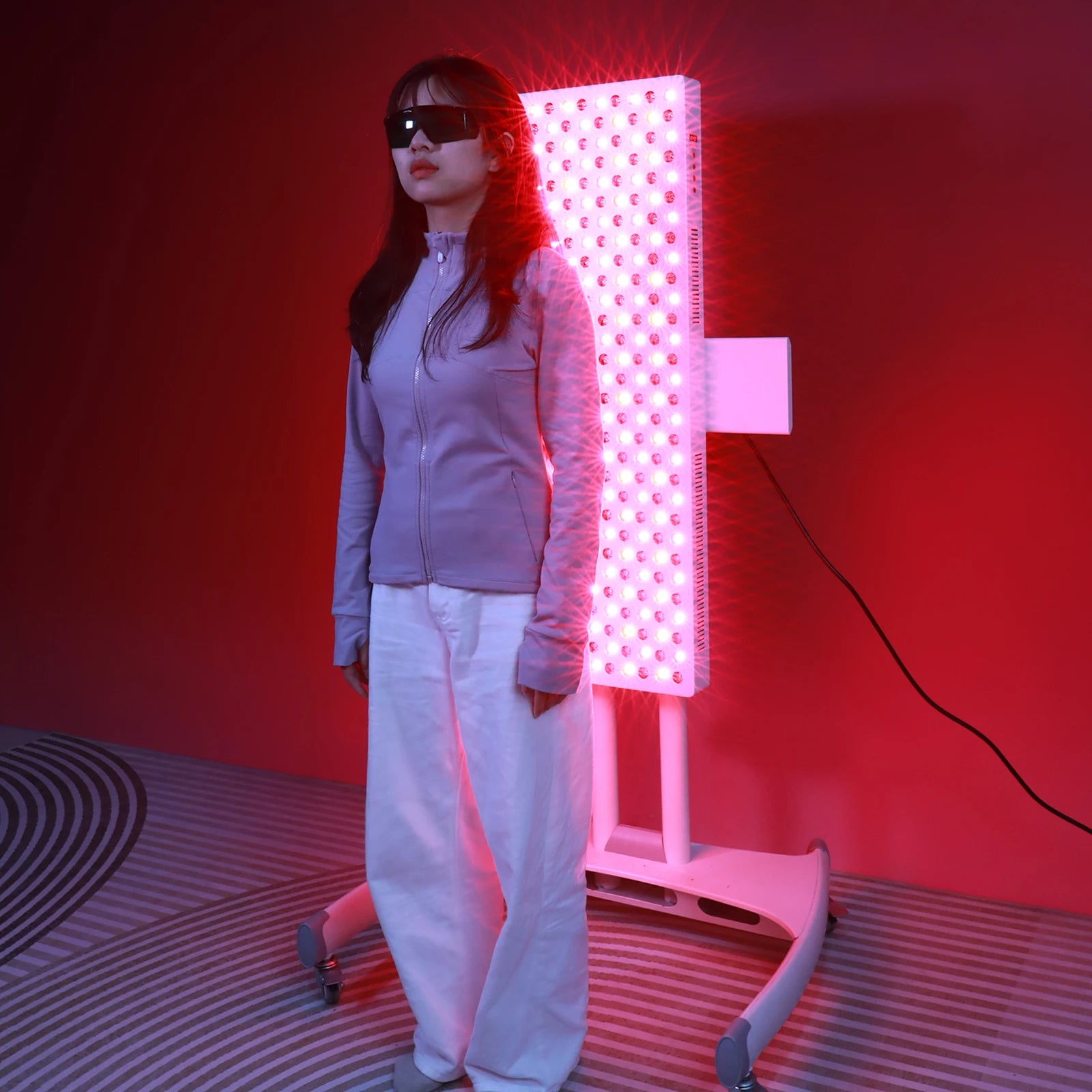 Bonliter1500W Therapy Panel Red Light Infrared US Stock Therapy Led Red Light 5 Wavelength Therapy Full Body Panel  for Home Use