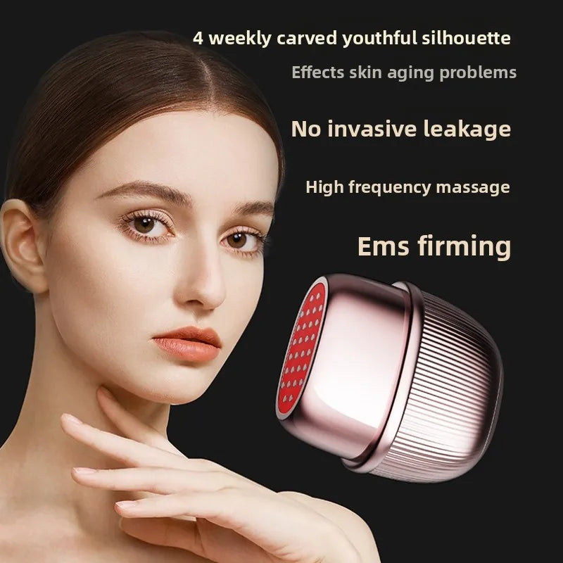 New Multi-Polar RF Beauty Device Facial Lifting Skin Tightening Anti-Aging Wrinkle 3 Color Light Skincare Massage 24K Gold