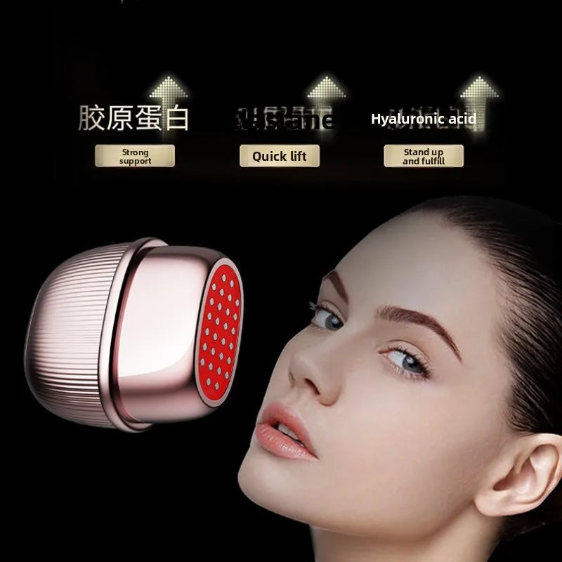 New Multi-Polar RF Beauty Device Facial Lifting Skin Tightening Anti-Aging Wrinkle 3 Color Light Skincare Massage 24K Gold