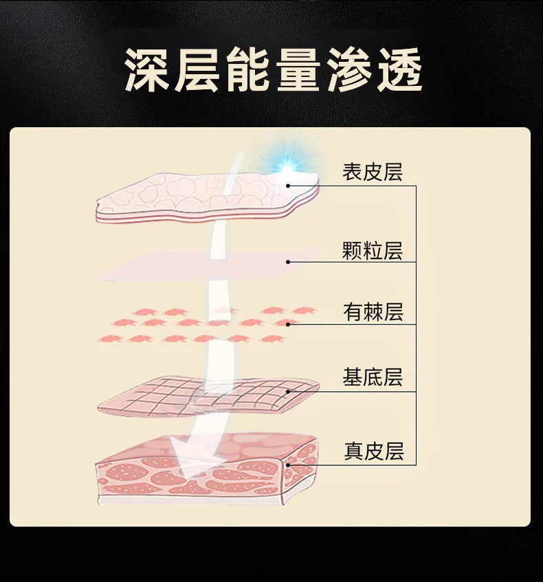 New Multi-Polar RF Beauty Device Facial Lifting Skin Tightening Anti-Aging Wrinkle 3 Color Light Skincare Massage 24K Gold