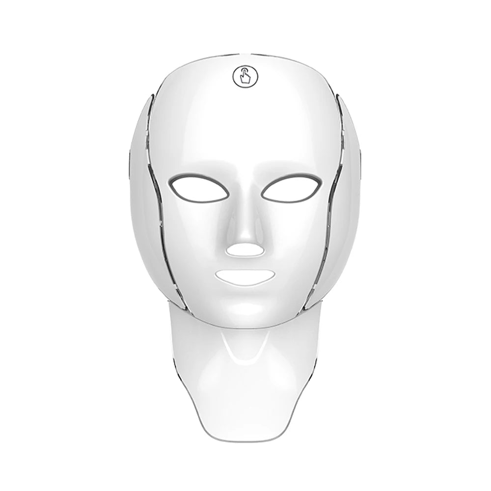 EternaGlow™ Premium Wireless 7-Color LED Light Therapy Mask (2 in 1 • Face + Neck)