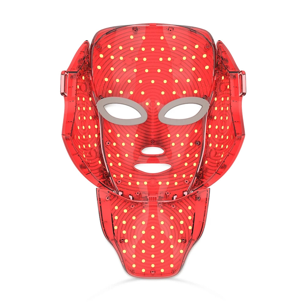 EternaGlow™ Premium Wireless 7-Color LED Light Therapy Mask (2 in 1 • Face + Neck)