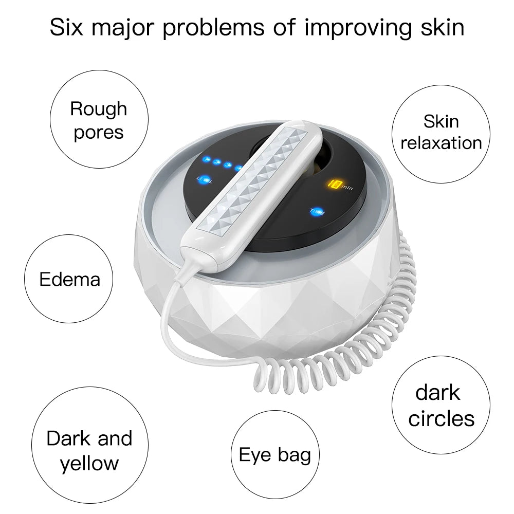 Portable RF Skin Tightening Device Radio Frequency Wrinkle Reduction Anti Aging Facial Skincare Machine for Home Use