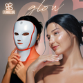 EternaGlow™ Premium Wireless 7-Color LED Light Therapy Mask (2 in 1 • Face + Neck)